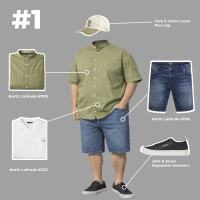 Qué ponerse esta primavera: 4 outfits fáciles para hombre en tallas grandes