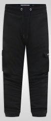 D555 Dexter 1 Cargo Jogger With Bear Embroidery Negro