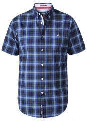 D555 Watson Short Sleeve Shirt Navy