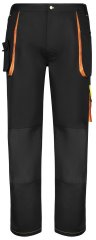 Adamo 109110 Pantalones de Trabajo Negro