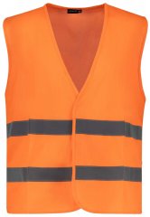 Adamo 109140 Chaleco de Alta Visibilidad Naranja