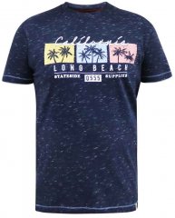 D555 Thorndon California Long Beach Printed T-Shirt