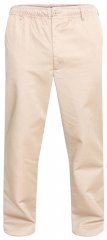 D555 Basilio Pantalón con cintura elástica Beige