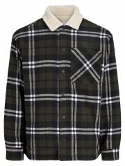 Jack & Jones Zac Teddy Sobrecamisa Verde