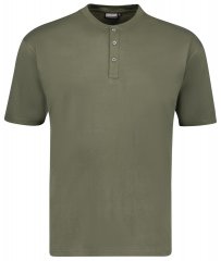 Adamo 139011 Camiseta Serafino Verde oliva