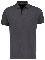 Adamo 139401 Polo Gris oscuro jaspeado