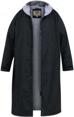 D555 Webber Chaqueta impermeable con forro sherpa negra