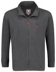 Adamo 159114 Chaqueta de chándal Ottoman Gris oscuro