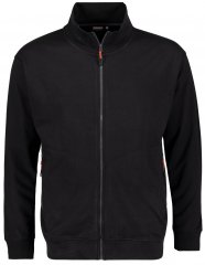 Adamo 159304 Sudadera con cremallera Negro