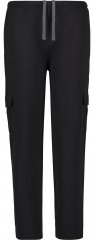 Adamo 159311 Pantalón de chándal con bolsillos Modern Fit Negro