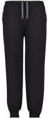 Adamo 159312 Pantalón de chándal con bolsillos con cremallera Negro