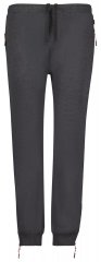 Adamo 159312 Pantalón de chándal con bolsillos con cremallera Gris oscuro jaspeado