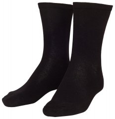 Adamo 189004 Calcetines deportivos Negro pack de 2