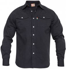 Duke Western Denim Shirt Black