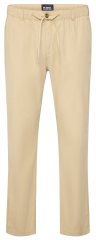 North Latitude 51142 pantalones de lino beige