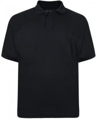 Kam Jeans Polo Black