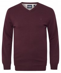 North Latitude 53133 V-Neck Knit Rojo
