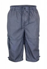 D555 Mason Pantalón 3/4 con bolsillos laterales Gris