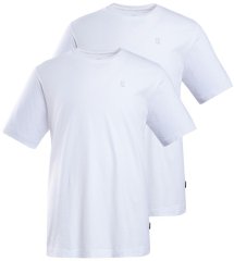 JP1880 702637 Camiseta de cuello redondo pack de 2 Blanco