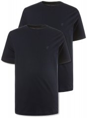 JP1880 702637 Camiseta de cuello redondo pack de 2 Azul marino