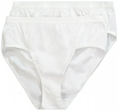 Ulla Popken 711214 Bragas pack de 2 Blanco