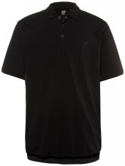 JP1880 712617 Polo con corte para barriga Negro
