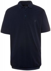 JP1880 712617 Polo con corte para barriga Azul marino