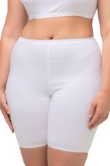 Ulla Popken 716595 Bóxer con protección de muslos pack de 3 Blanco
