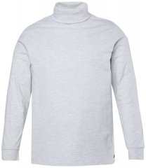 JP1880 723303 Camiseta de cuello alto manga larga Natural jaspeado TALL
