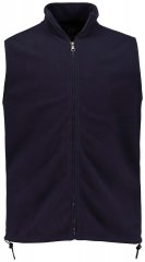 JP1880 723305 Chaleco polar con cuello alto Azul marino TALL