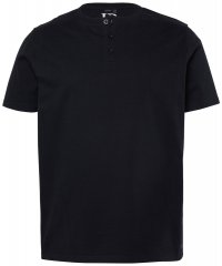 JP1880 726695 Camiseta henley Negro TALL