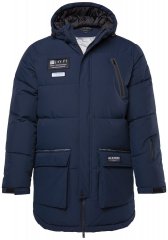 JP1880 748520 Parka repelente al agua y al viento Azul marino