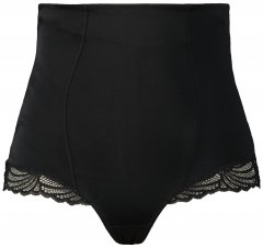 Ulla Popken 781632 Braga moldeadora de talle alto Negro