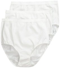 Ulla Popken 795269 Bragas de talle alto pack de 3 Blanco