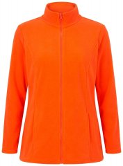 Ulla Popken 796970 Chaqueta polar ligera Rojo anaranjado