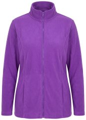 Ulla Popken 796970 Chaqueta polar ligera Morado oscuro