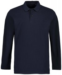 JP1880 799230 Polo de manga larga Azul marino