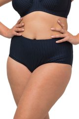 Ulla Popken 800279 Bragas de rayas pack de 2 Azul marino