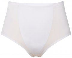 Ulla Popken 800498 Braga moldeadora de talle alto Blanco