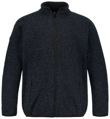 Jay-Pi 802394 Chaqueta polar de punto Azul marino TALL