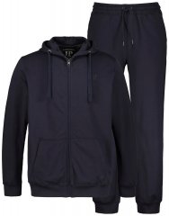 JP1880 802934 Conjunto de chándal con sudadera con capucha y pantalón Azul marino TALL