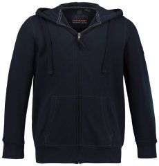 Jay-Pi 804164 Sudadera con capucha y cremallera Azul marino
