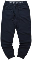 Jay-Pi 804175 Pantalón de chándal de corte ajustado con bolsillos laterales Azul marino