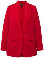 Ulla Popken 811944 Blazer clásico Rojo