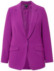 Ulla Popken 811944 Blazer clásico Ciruela