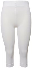 Ulla Popken 815580 Leggings de media 3/4 con protección de muslos 80 den Blanco