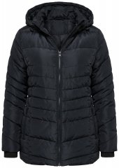 Ulla Popken 820889 Abrigo acolchado Negro