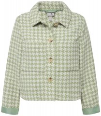 Ulla Popken 823536 Chaqueta Blanco