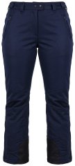 Ulla Popken 824297 Pantalón softshell con polainas para nieve Azul marino
