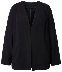 Ulla Popken 825828 Chaqueta Negro